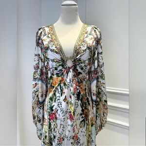 Camilla Natural Camia U-ring Cut Out Dress Renaiance Romance